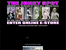 Tablet Screenshot of junkyspot.com